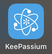 Image showing the iOS icon for KeePassium