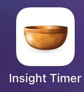 Image showing the Insight Timer app for iOS.