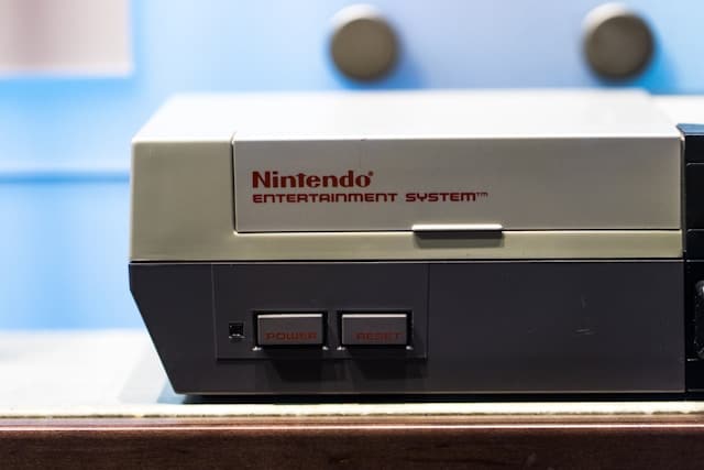 Image of the classic NES console